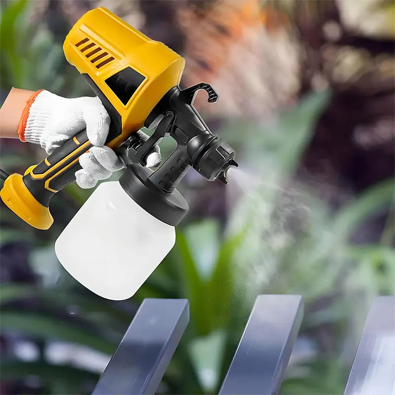 Pistola Pulverizadora Eléctrica para Pintura ¡Renueva Paredes y Muebles en Minutos! 🎨