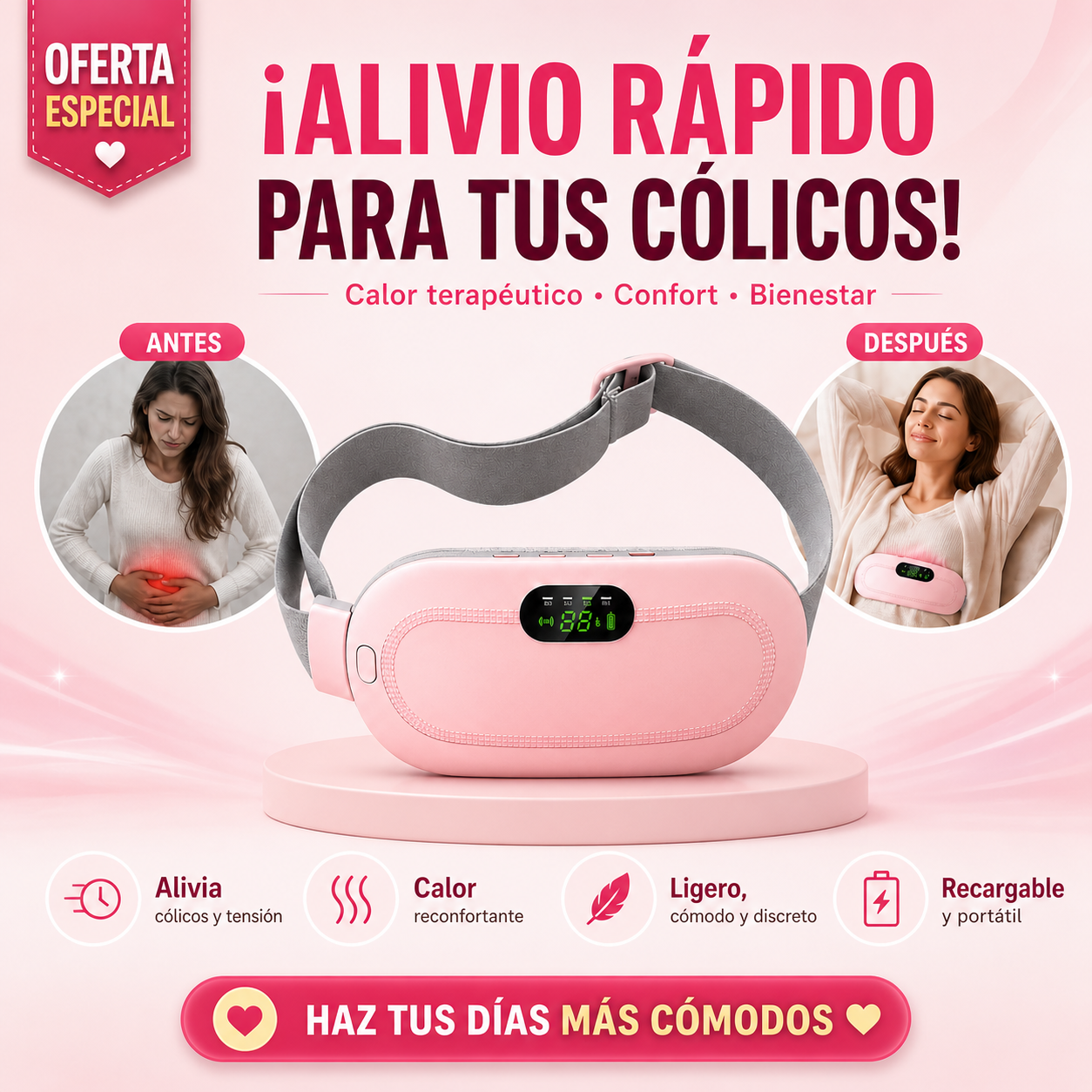 Convierte esos días difíciles en momentos de calma, cuidado y control 💗