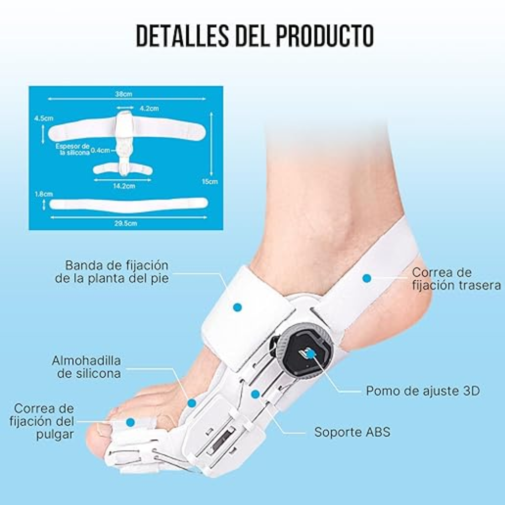 Soporte Ajustable para Juanete | Comodidad y Alivio en Casa