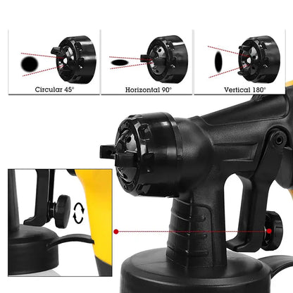 Pistola Pulverizadora Eléctrica para Pintura ¡Renueva Paredes y Muebles en Minutos! 🎨