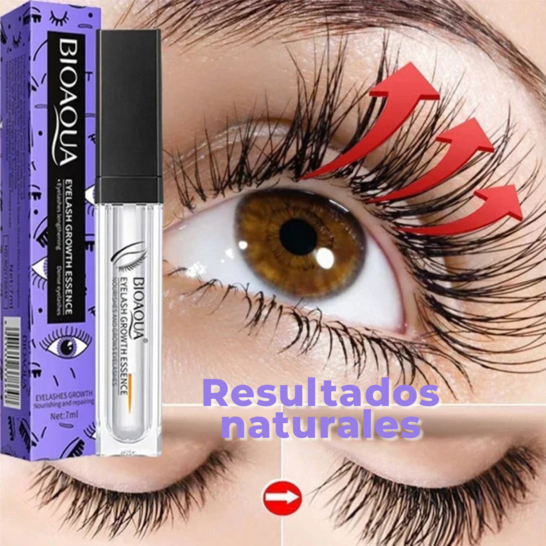 Sérum Alargador de Pestañas Natural | Crecimiento Visible en Semanas | Fortalece, Engrosa y Estimula desde la Raíz