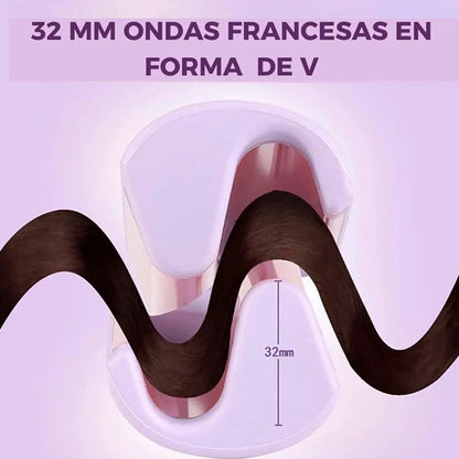 Rizador de Ondas Francesas -  On Teck |  Ondas Perfectas con Brillo Profesional 🌟
