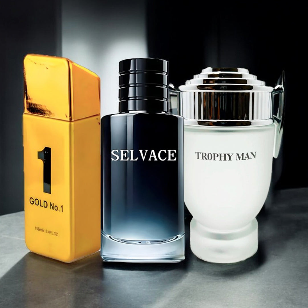 Kit 3x1 de Perfumes Exclusivos para hombres