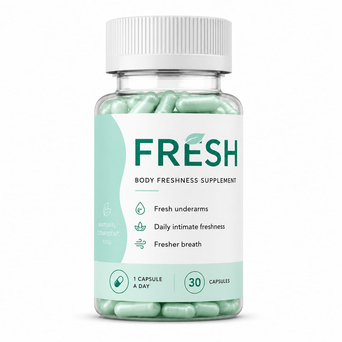 Suplemento Desodorante Natural FRESH™ | Elimina el mal olor corporal desde la raiz